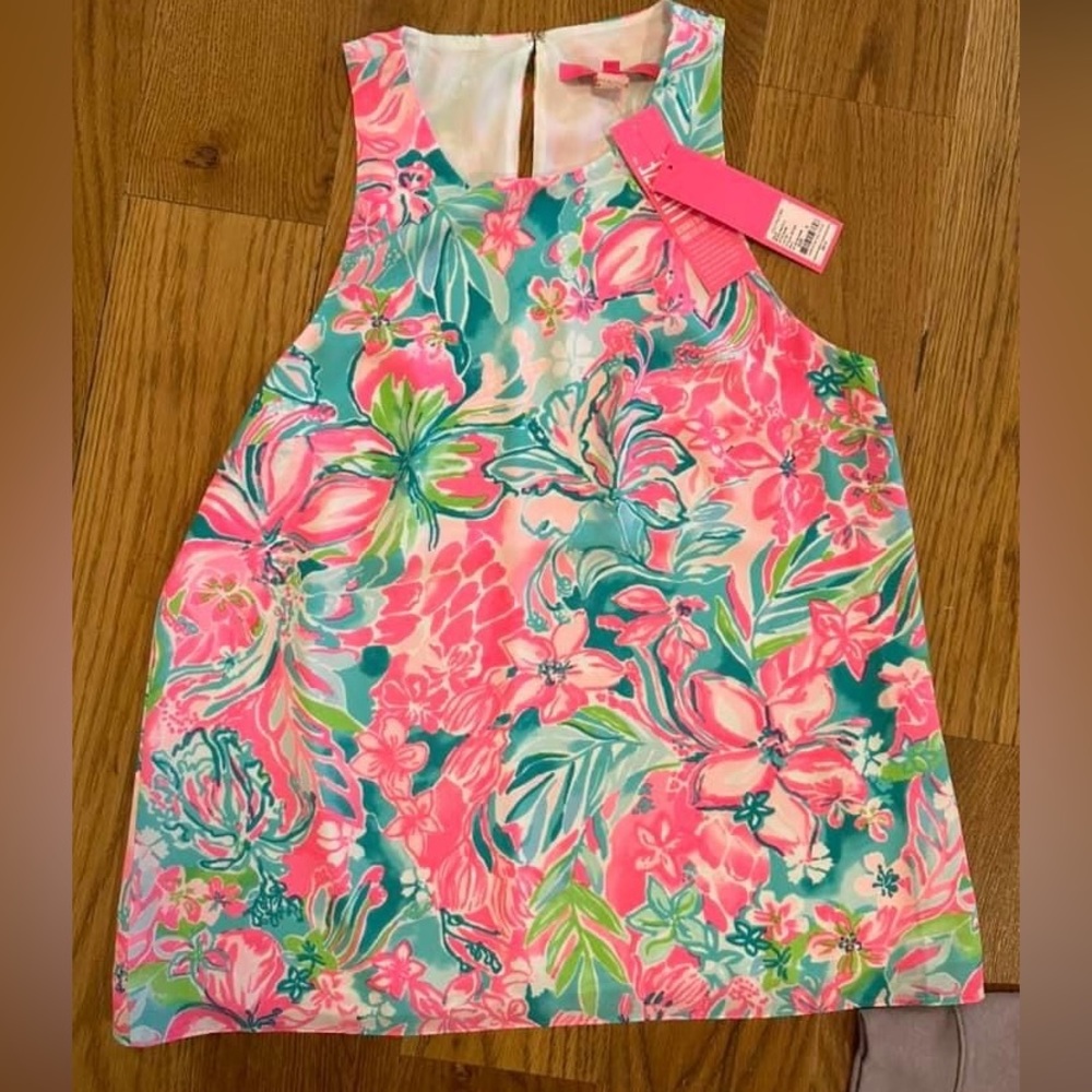NWT Lilly Pulitzer Small Lyle Top Tank Multi